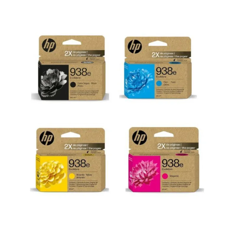 HP 938e EvoMore Original Ink Cartridge Multipack
