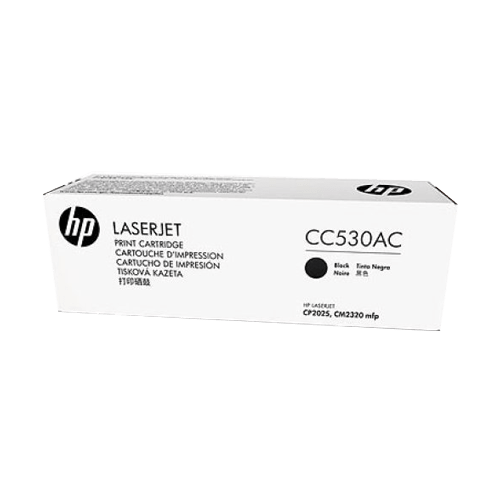 CC530AC HP Contract Original LaserJet Toner Cartridge (Black)