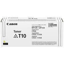 "Canon T10 Yellow Toner Cartridge 10,000 Pages Original 4563C001 Single-pack"