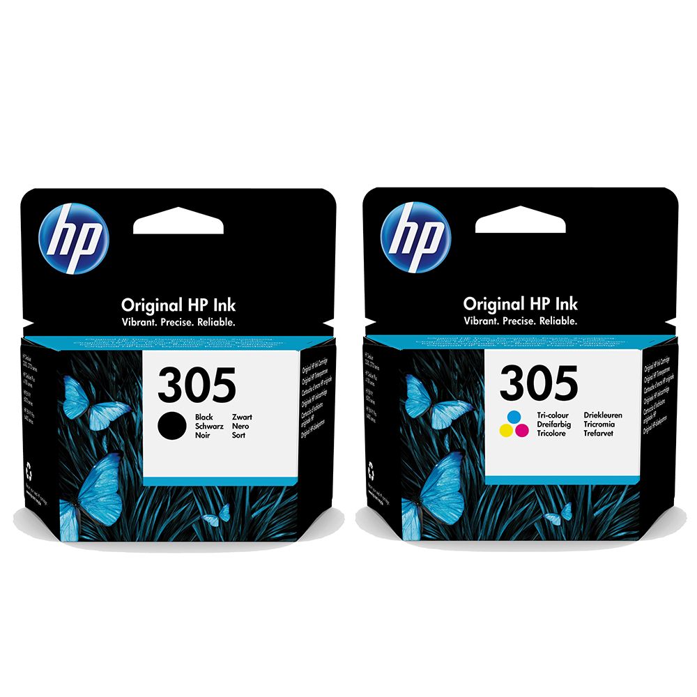 HP 305 Black And Tri Colour Original Ink Cartridge Multipack