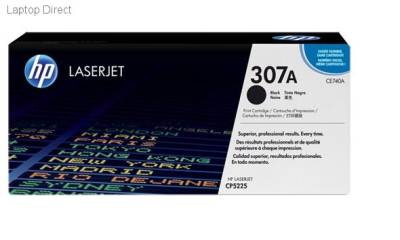 HP 307A Black Original LaserJet Toner Cartridge