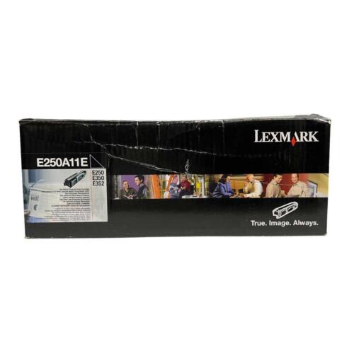 Lexmark E250A11E Black Genuine Toner Cartridge 3500 Pages