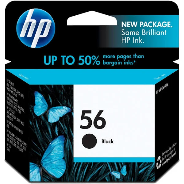 HP 56 Black Original Ink Cartridge