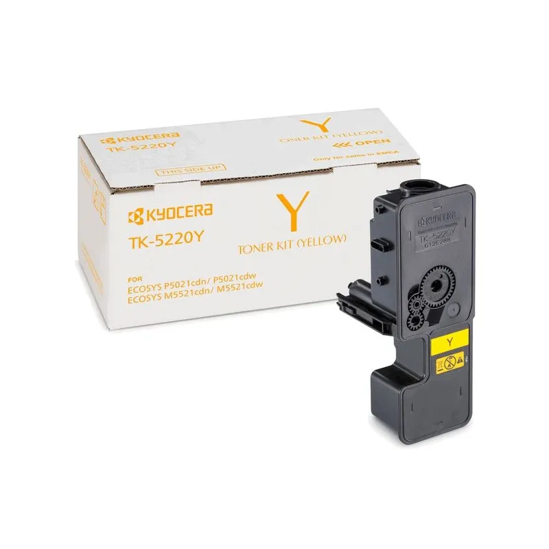 Kyocera TK-5220Y Yellow Original Toner Cartridge