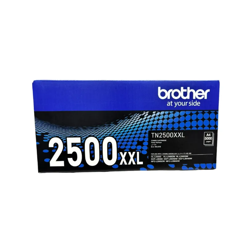 Genuine Brother TN-2500XXL TN-2500XXL Toner Cartridge (5,000 Pages)