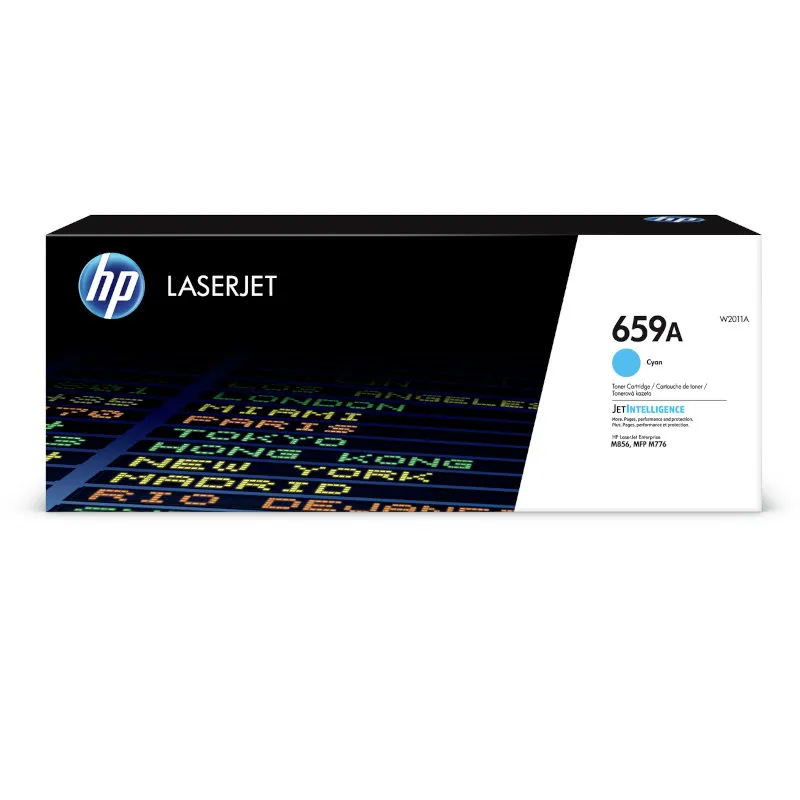 HP 659A Cyan Original Toner Cartridge - W2011A