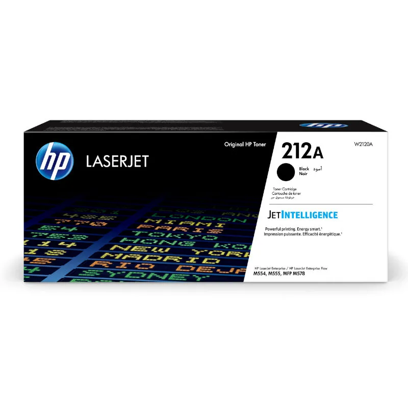HP 212A Black Original Toner Cartridge - W2120A
