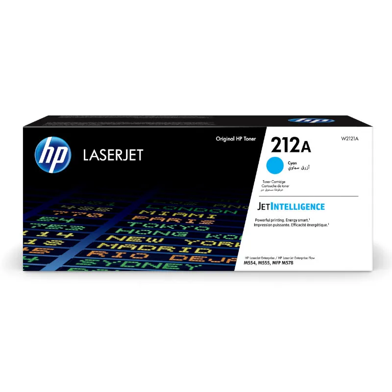 HP 212A Cyan Original Toner Cartridge - W2121A