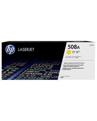 HP 508A LaserJet Toner Cartridge (Yellow)